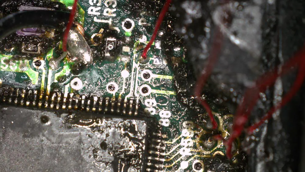 Magnet Wire to JTAG Pads